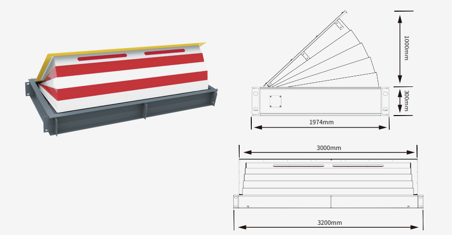 LZYB-A1-ZA01-03/04 浅埋路障机 LZYB-A1-ZA01-03/04 浅埋路障机